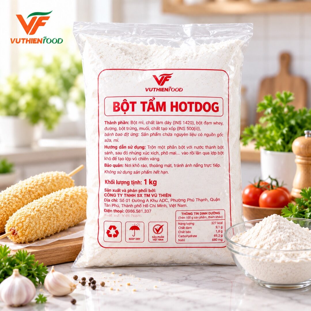 Bột Tẩm Hotdog