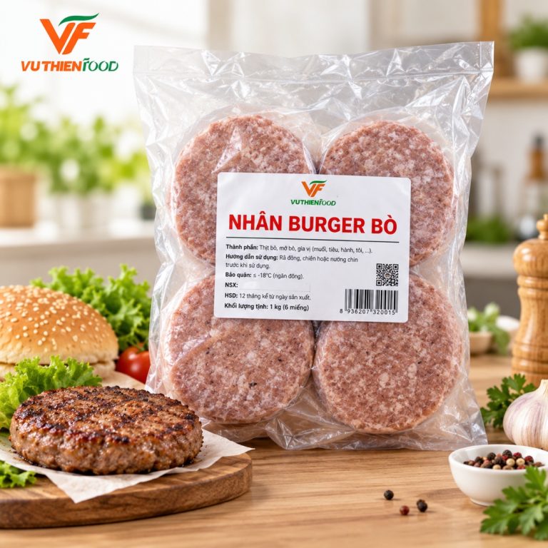 Nhân Burger Bò