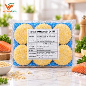Nhân Burger Cá Hồi