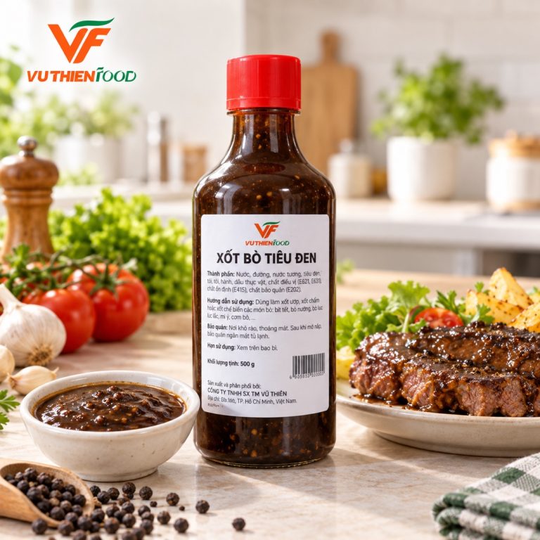 Xốt Bò Tiêu Đen