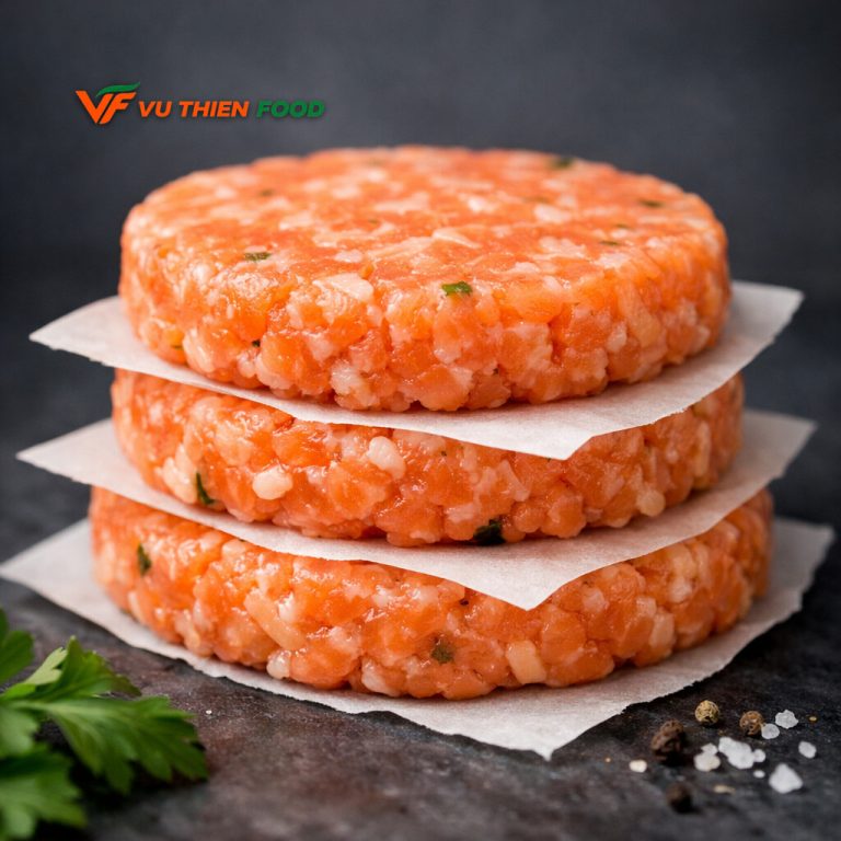 Nhân Burger Cá Hồi