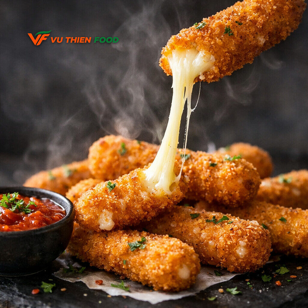 Phô mai que kéo sợi Vũ Thiên Food