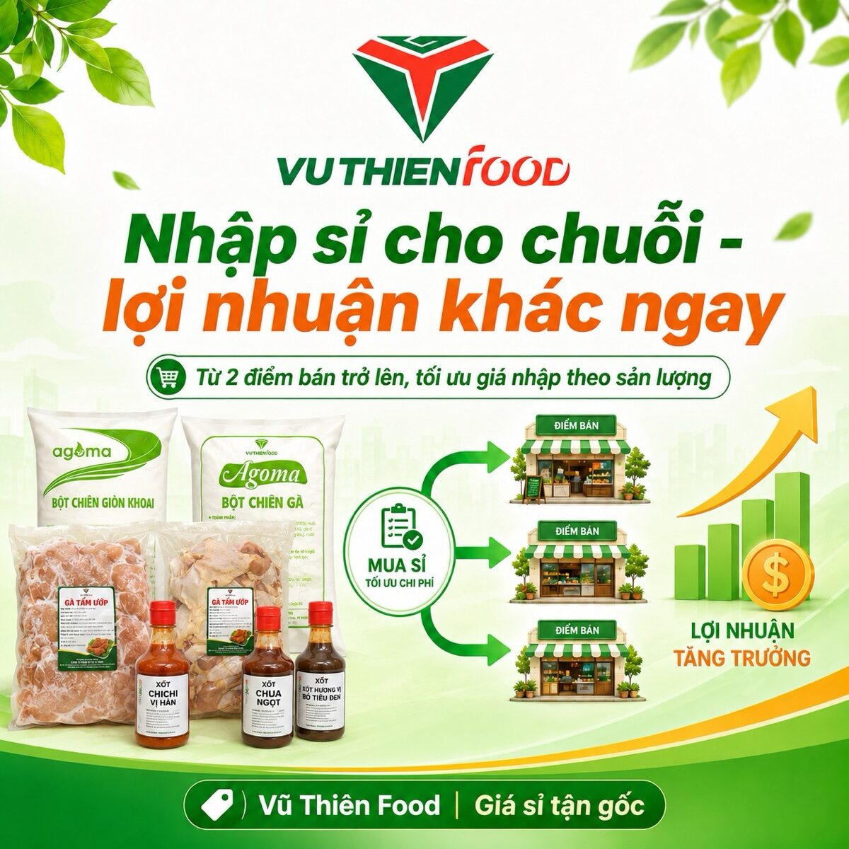 Bột chiên giòn loại nào ngon cho quán kinh doanh