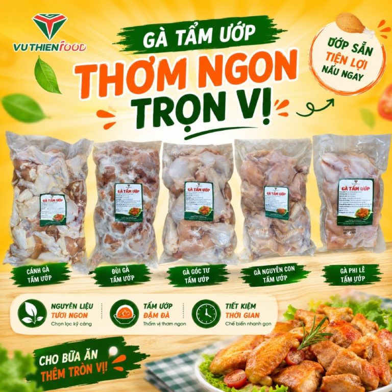 Cánh Gà Tẩm Ướp