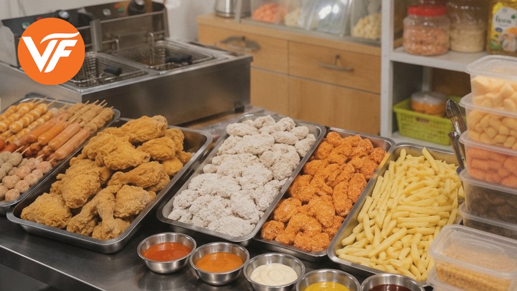 Nhập sỉ nguyên liệu mở quán burger ở đâu?