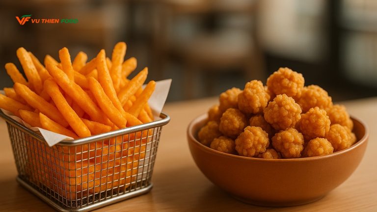 Khoai Lắc Phô Mai & Gà Popcorn: Bí Quyết Món Ăn Vặt Lời Cao